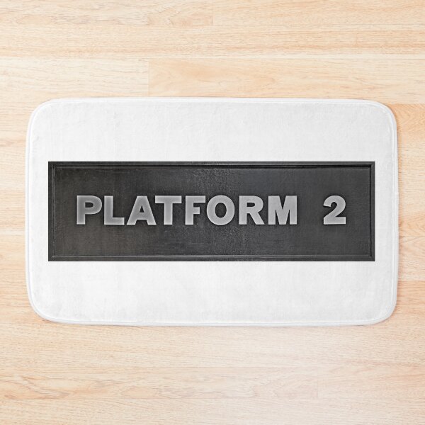 Item preview, Vintage Railway Platform 2 sign designed and sold by Random Railways.