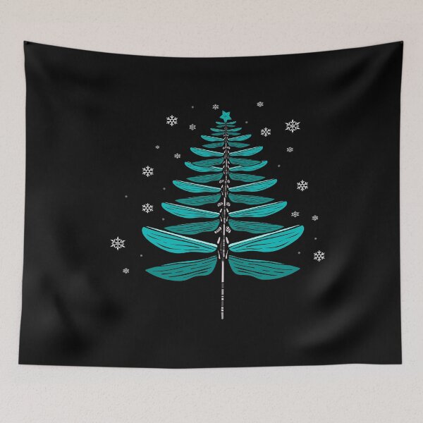 Item preview, dragonfly christmas tree, funny christmas, designed and sold by truewear1.