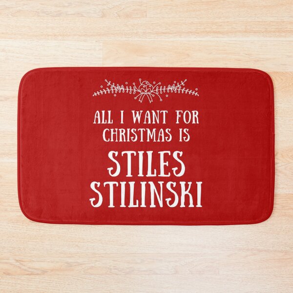 Item preview, All I want For Christmas Is Stiles Stilinski designed and sold by m95sim.