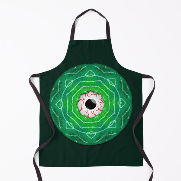 Item preview, Evil Eye Staring Through A Green Hole designed and sold by Boriana Giormova.