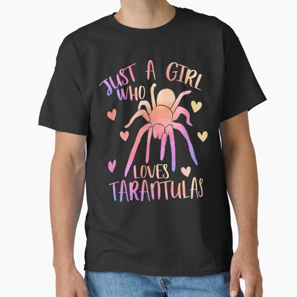 Item preview, Just a Girl who loves Tarantulas designed and sold by PrettyPittie Shop.