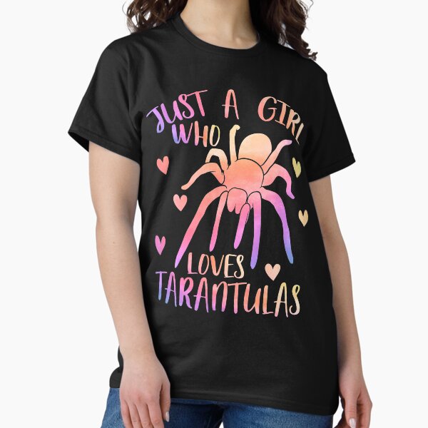 Item preview, Just a Girl who loves Tarantulas designed and sold by PrettyPittie Shop.