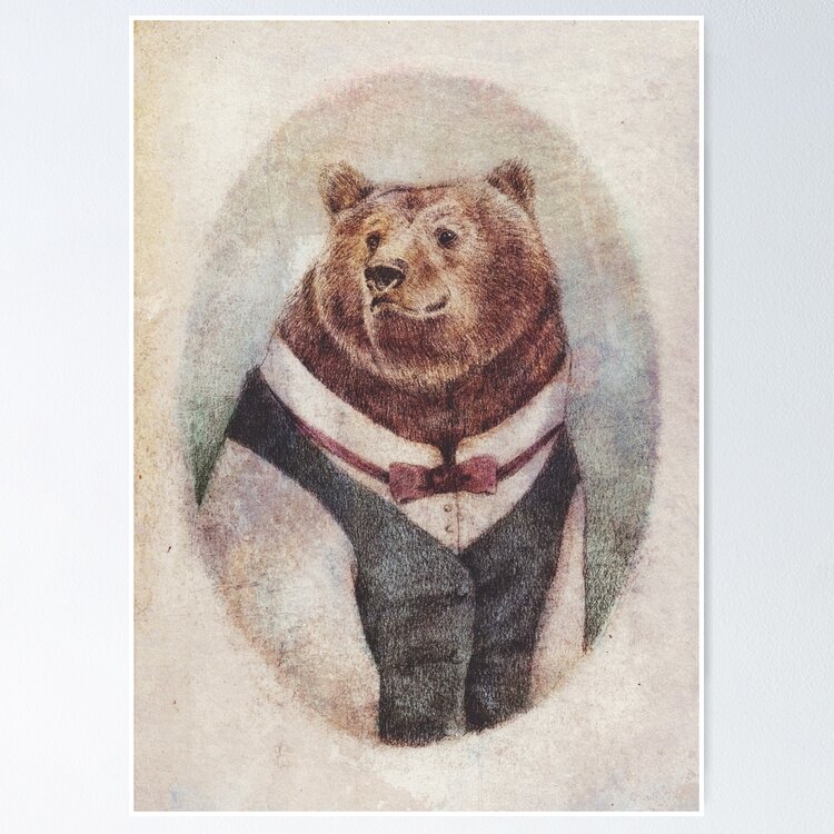 Old Gentleman Sticker