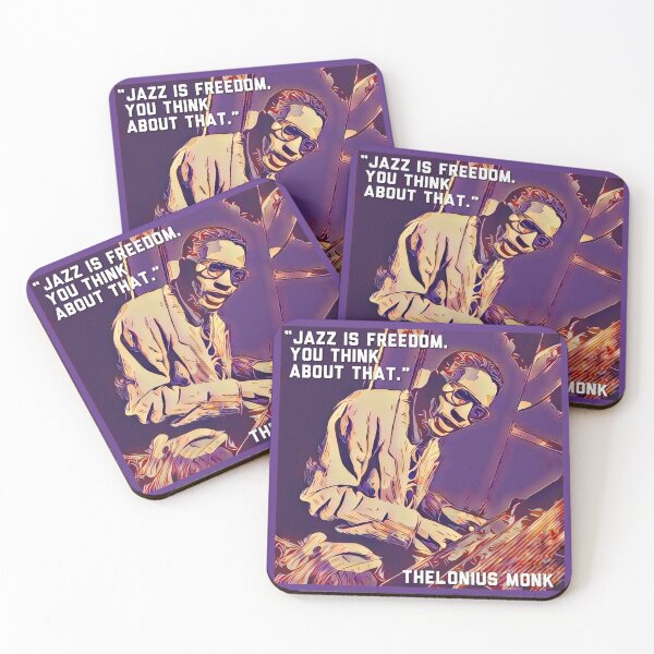 Item preview, Monk designed and sold by Corry Bros Jazz Stuff Shop.