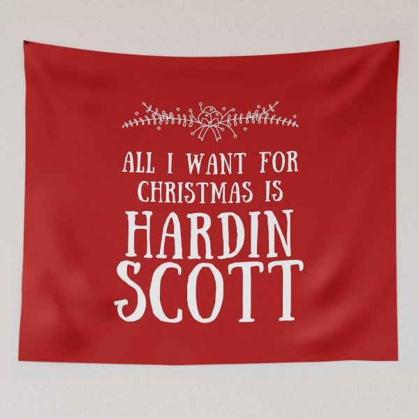 Item preview, All I want For Christmas Is Hardin Scott designed and sold by m95sim.