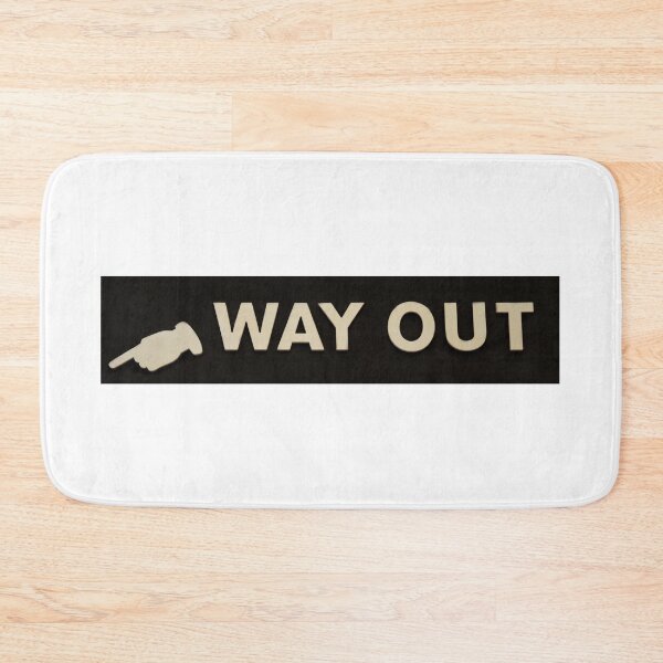 Item preview, Vintage Railway Way Out Sign designed and sold by Random Railways.