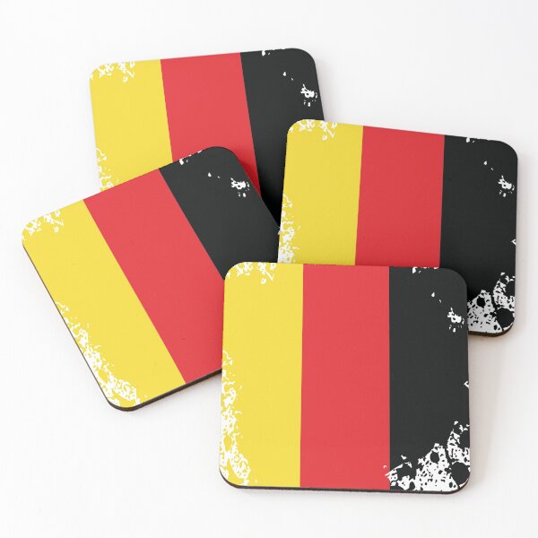 Item preview, Flag of germany eroded vintage designed and sold by TshirtFuchs.
