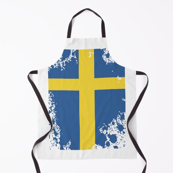 Item preview, Flag of Sweden eroded vintage designed and sold by TshirtFuchs.