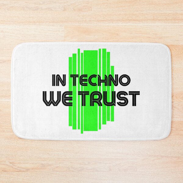 Item preview, In techno we Trust Green2 designed and sold by kyds.