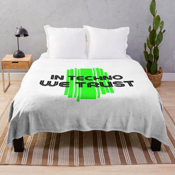 Item preview, In techno we Trust Green2 designed and sold by kyds.