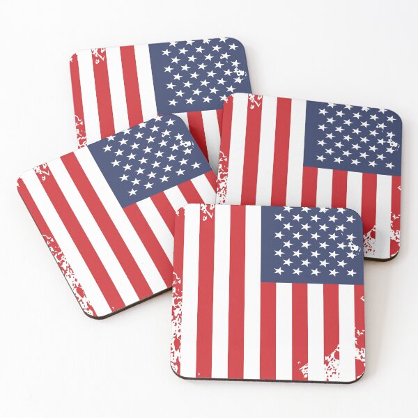 Item preview, USA flag eroded vintage designed and sold by TshirtFuchs.