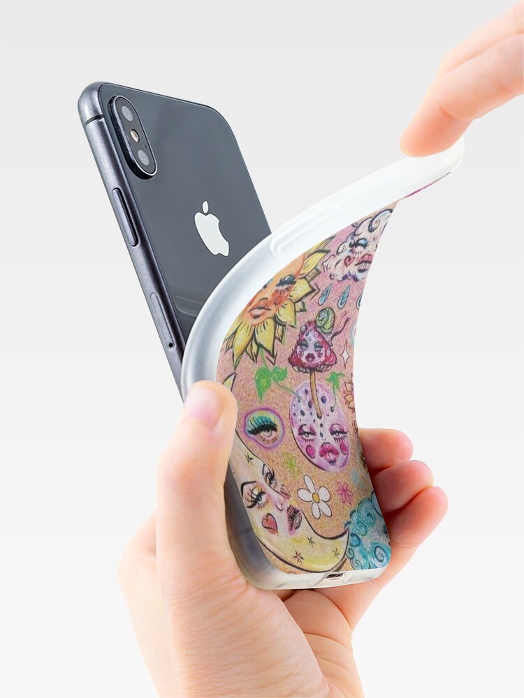 Alternate view of vintage aesthetic iPhone Case & Cover