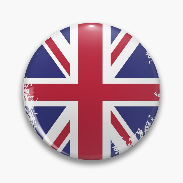 Item preview, Great Britain flag eroded vintage designed and sold by TshirtFuchs.