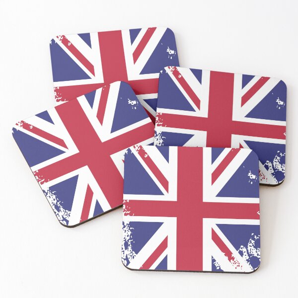 Item preview, Great Britain flag eroded vintage designed and sold by TshirtFuchs.