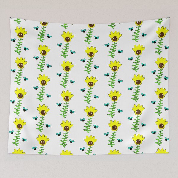 Item preview, Cute Sunflower And Blue Birds designed and sold by vineeth.