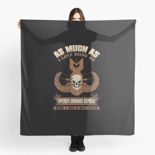 Air Force Explosive Ordnance Disposal Bomb Disposal Eod Explosive Or Scarf By Lnet Redbubble
