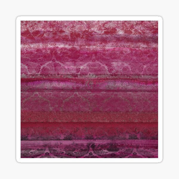 Textural Pink Sticker