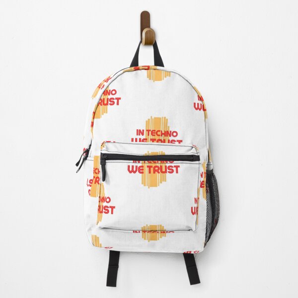 Item preview,  In techno we Trust Red Orange designed and sold by kyds.