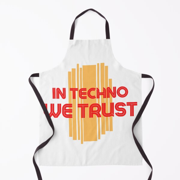 Item preview,  In techno we Trust Red Orange designed and sold by kyds.