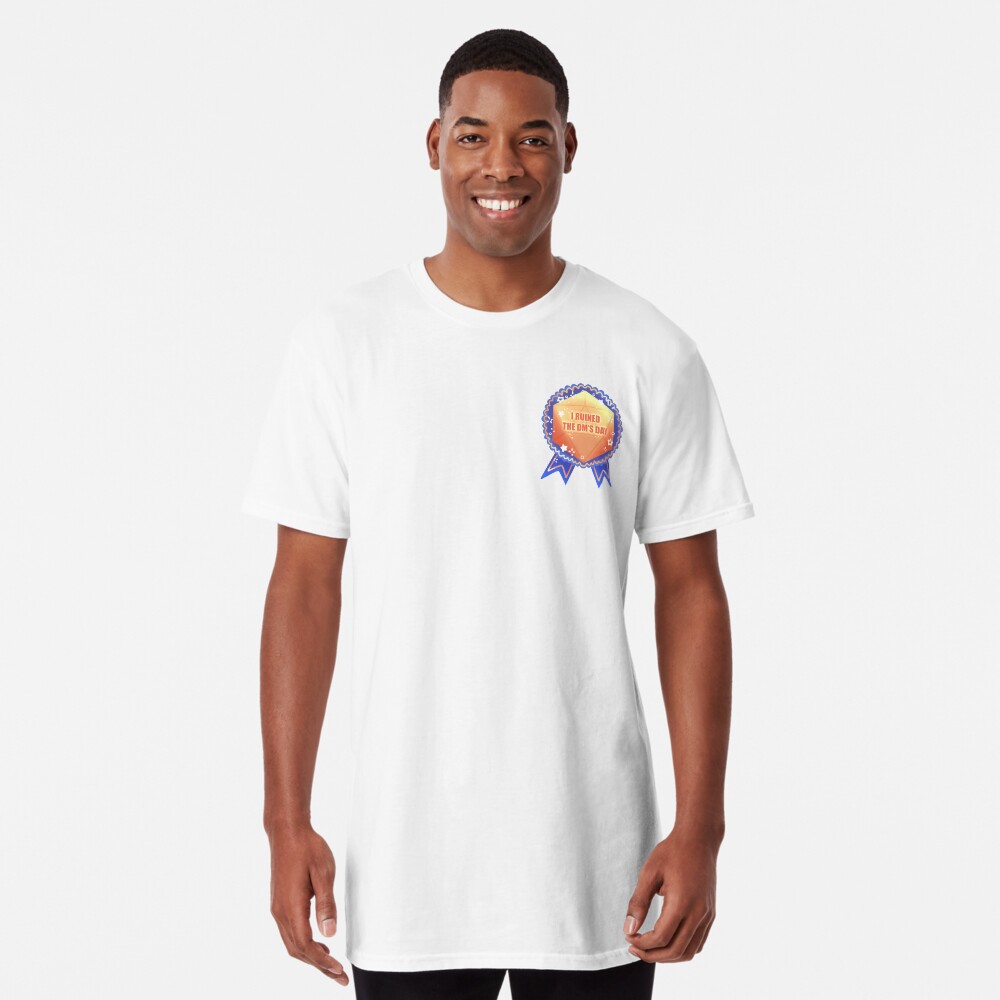 Aperçu de l'œuvre T-shirt long créée et vendue par KymmaDoodles.