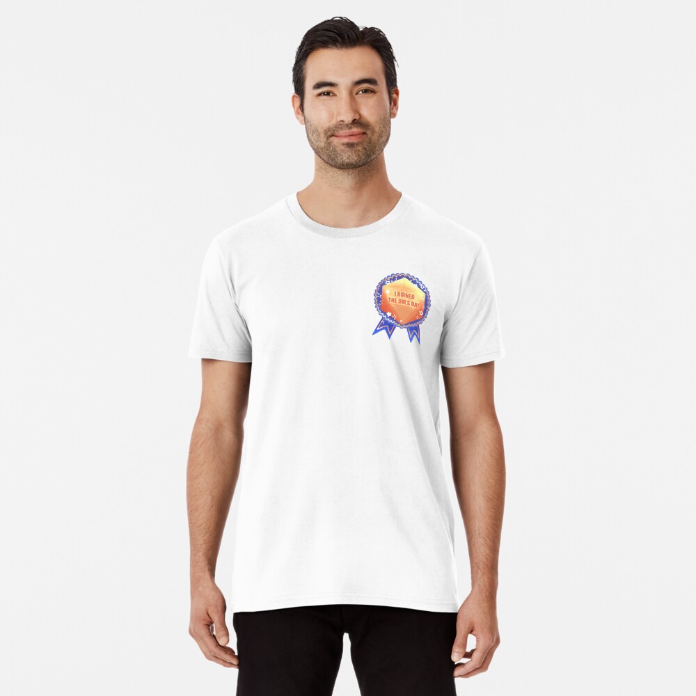 Aperçu de l'œuvre T-shirt premium créée et vendue par KymmaDoodles.