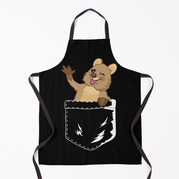 Item preview, Quokka Sweet Marsupial Waving Pocket designed and sold by mMx-Design.