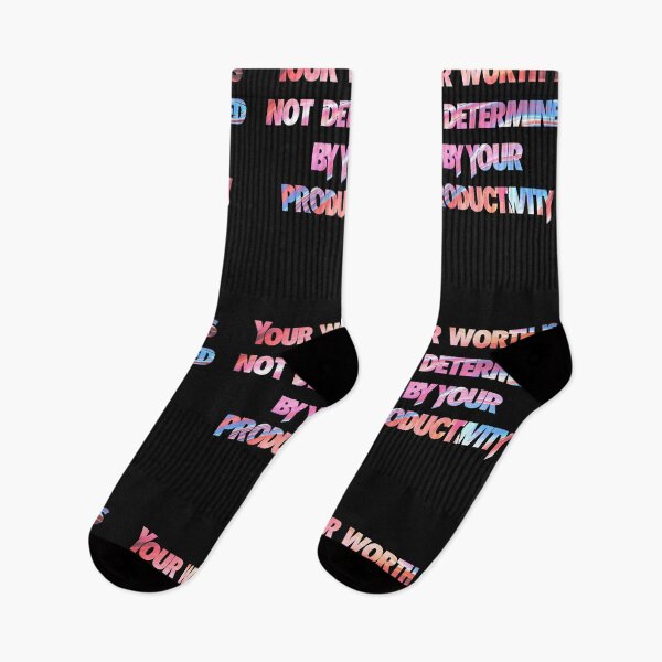 Item preview, Your worth is not determined by your productivity designed and sold by DesignsofNote.