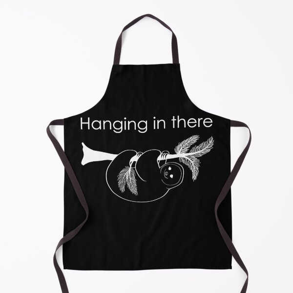 Item preview, Hanging in there positivity baby sloth designed and sold by felinefeelings.