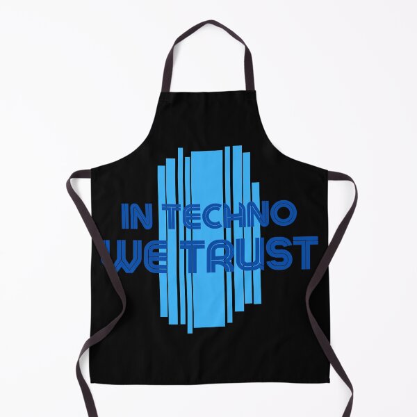 Item preview,  In techno we Trust Blue designed and sold by kyds.