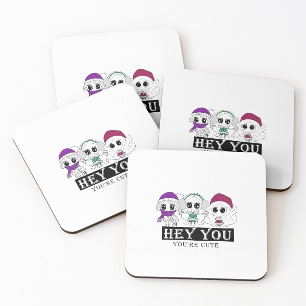Item preview, HEY YOU !!! you're cute! designed and sold by loulousworld.