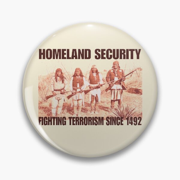 Item preview,  Homeland Security Fighting Terrorism Native American Indian  T-Shirt 2 designed and sold by CrollechJanokn.