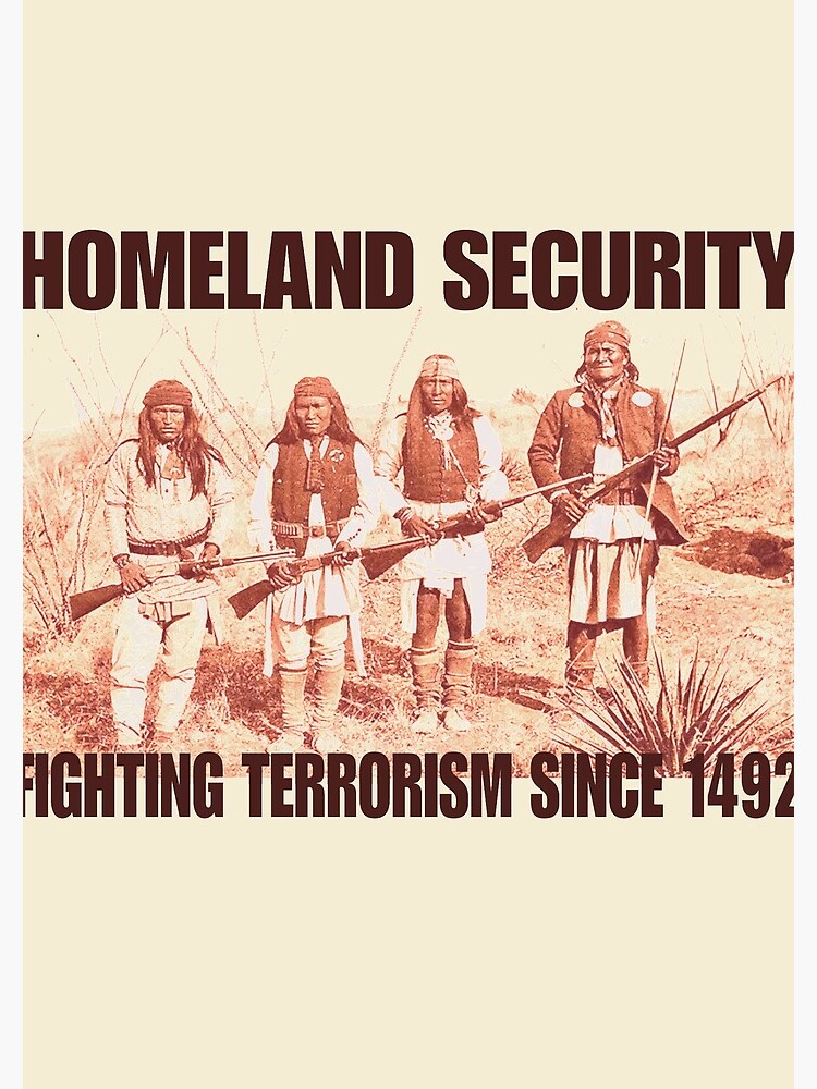 Homeland security indian shirt best sale