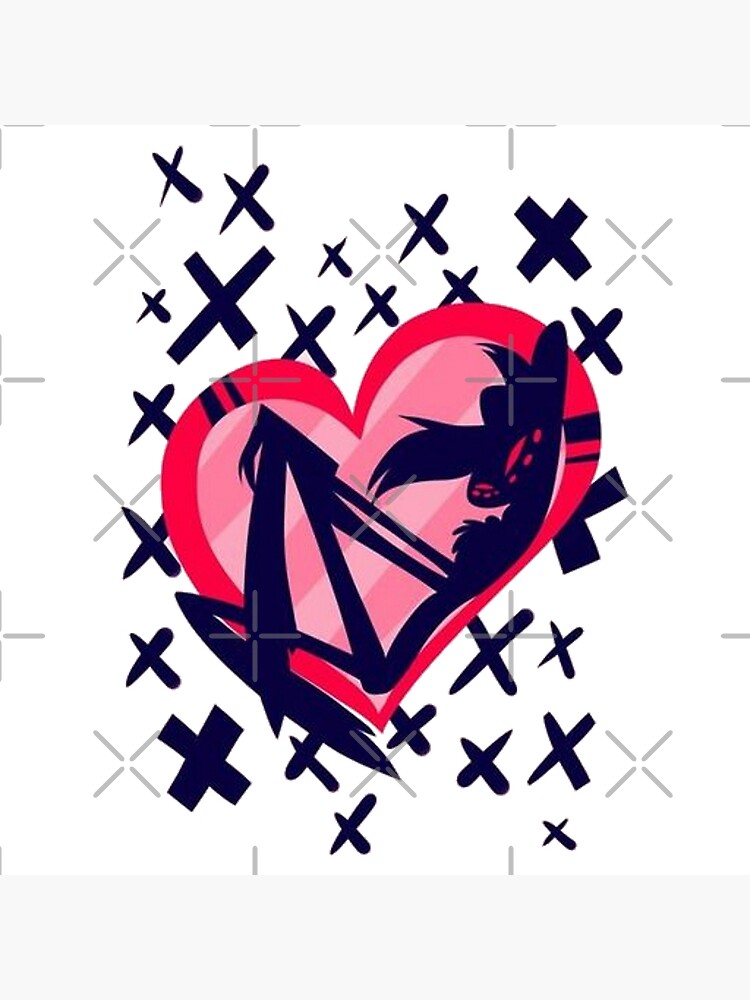 "angel dust love heart " Poster for Sale by jigsauce- | Redbubble