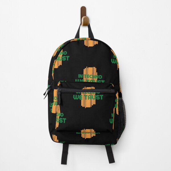 Item preview,  In techno we Trust Green Orange designed and sold by kyds.
