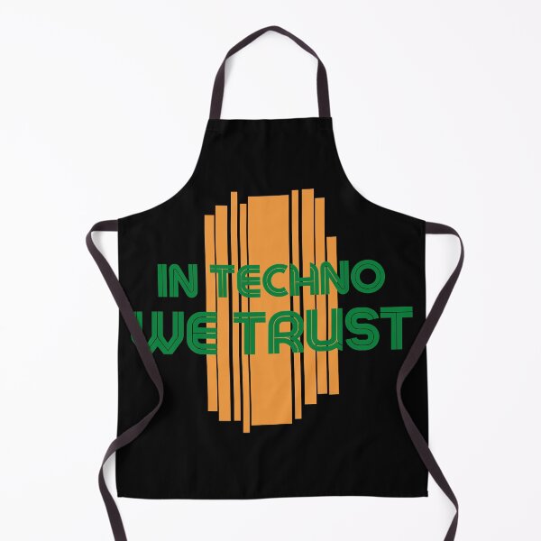 Item preview,  In techno we Trust Green Orange designed and sold by kyds.