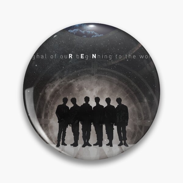 Item preview, P1Harmony Beginning of a New World Poster designed and sold by skeletonwar.