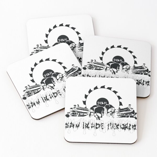 Item preview, Saw Blade Records - Black & White designed and sold by The Black Death [흑사병].