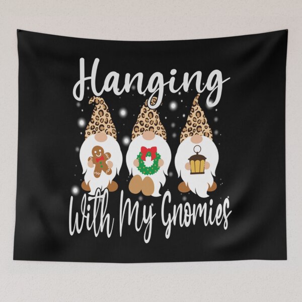Item preview, Hanging With My Gnomies Christmas shirt Funny Garden Gnomes - Hanging With My Gnomies Xmas Christmas Clothes designed and sold by ElishaMeadows78.