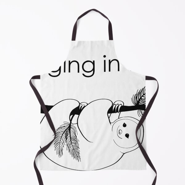 Item preview, Hanging in there positivity baby sloth designed and sold by felinefeelings.