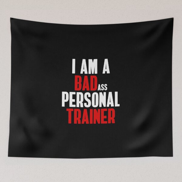 Item preview, Badass Personal Trainer designed and sold by TheBeastNation.