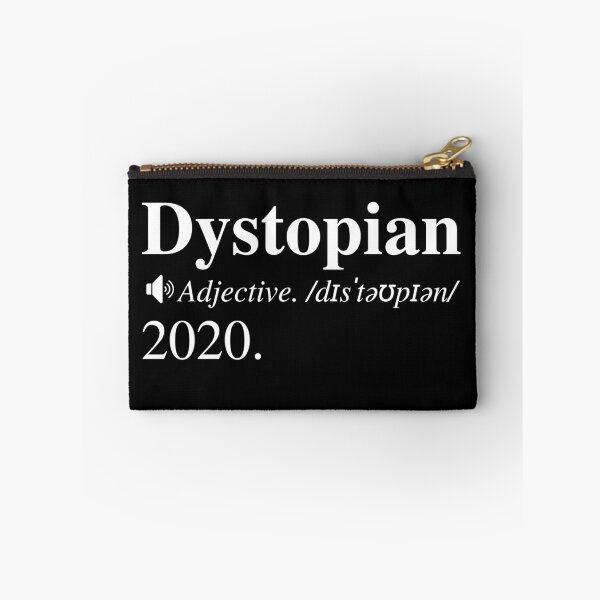 Item preview, Dystopian Definition: 2020 (Black Background) designed and sold by mind-illusions.