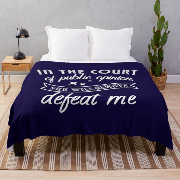 Item preview, In the court of public opinion she will always defeat me The Crown quote camilla designed and sold by miarantipole.