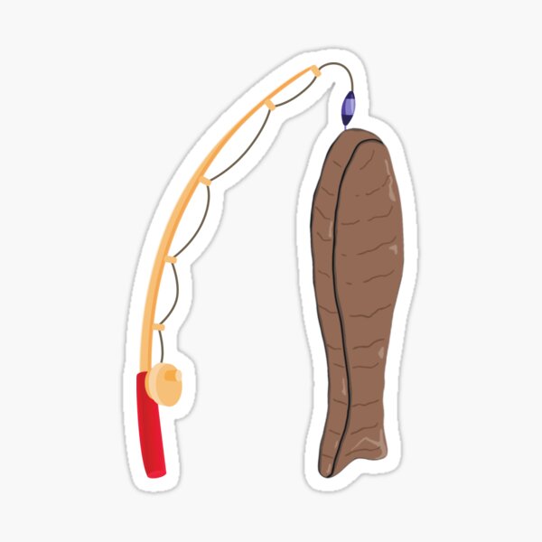 Chocolate Fish Sticker
