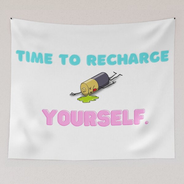 Item preview, Time to recharge yourself  designed and sold by Worranarin.