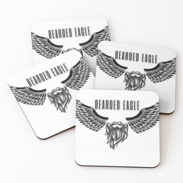Bearded Eagle Coasters (Set of 4)