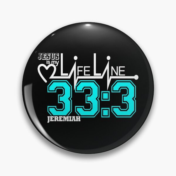 Item preview, jesus is my lifeline jeremiah 33 3 designed and sold by PUNCH ME IN SHOP.