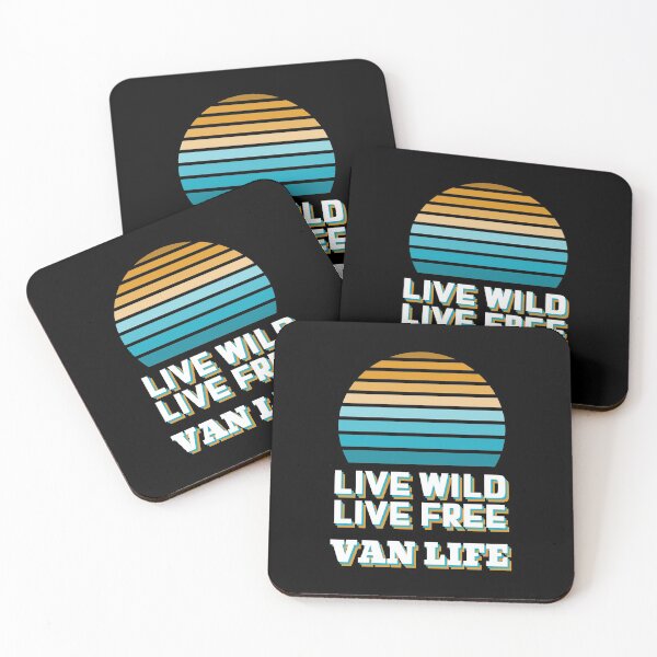 Item preview, Van Life - Live Wild & Free designed and sold by Belcibol.