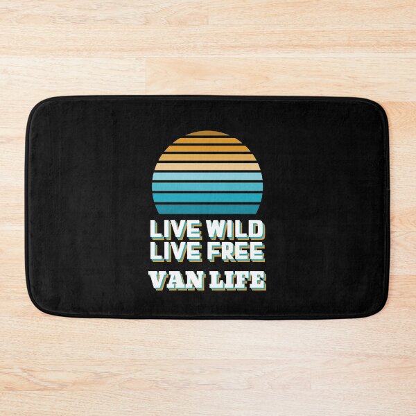 Item preview, Van Life - Live Wild & Free designed and sold by Belcibol.