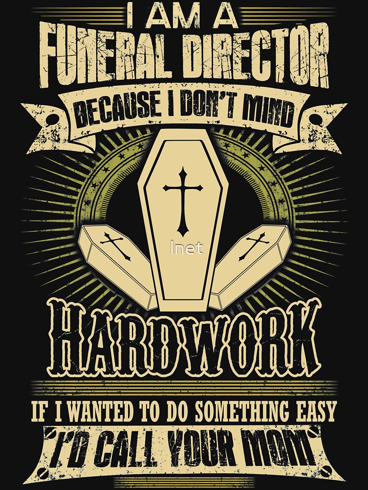 "Undertaker funeral director funeral director license plate funeral dir