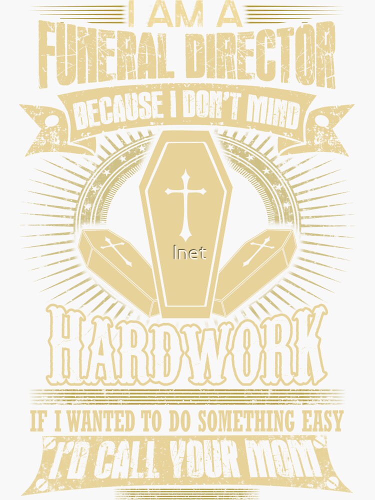 "Undertaker funeral director funeral director license plate funeral dir